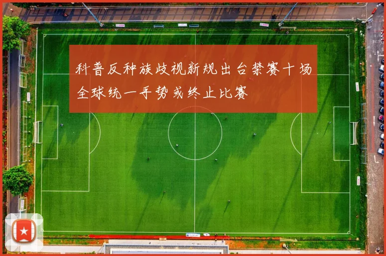 科普反种族歧视新规出台禁赛十场全球统一手势或终止比赛